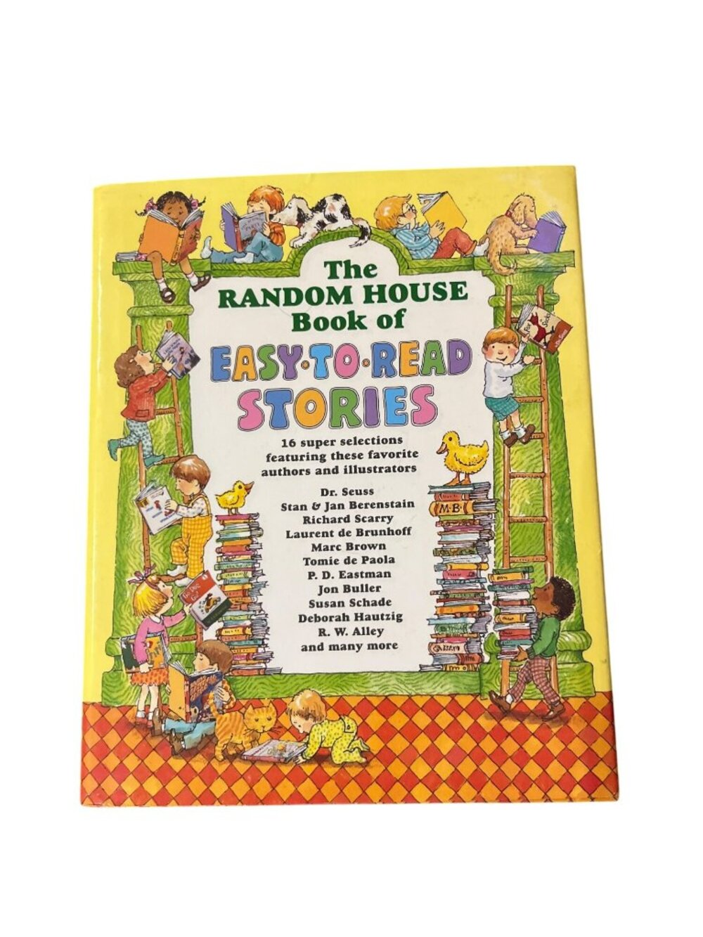 1993 The Random House Book of Easy-to-Read Stories Vintage Hardcover Used